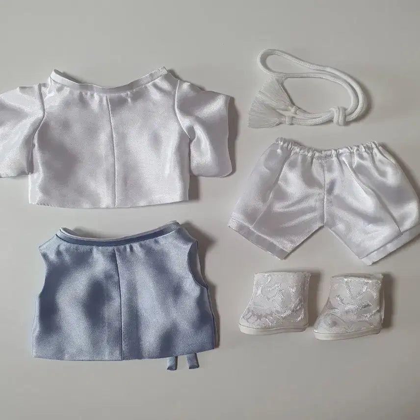 [BUNJANG] 20cm Doll Hanbok Outfit Bundle Set / 20cm솜인형 옷 한복 인형옷 일괄