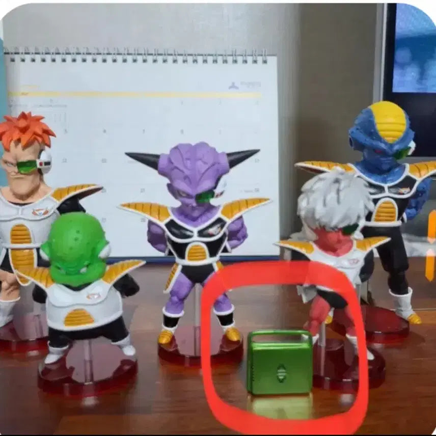 [BUNJANG] League Dragon Ball Z Ginyu Force Resin Statue / 리그사 league 드래곤볼 레진월콜 기뉴특전대