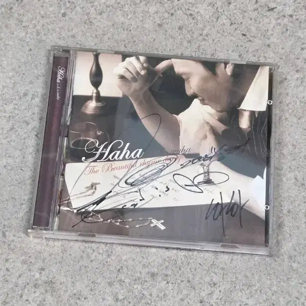 [BUNJANG] Haha Autographed Promo CD - Extremely Rare Collector&