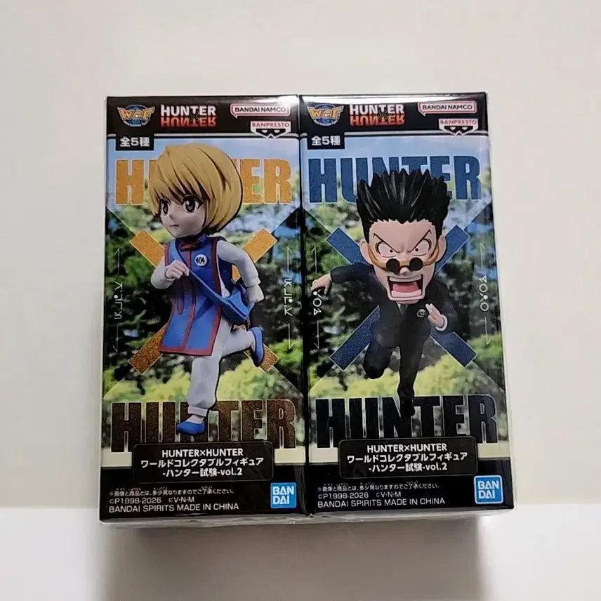 [BUNJANG] Hunter x Hunter World Collectable Figure Vol. 2 (Set) / 미개봉 새상품, 일괄) 헌터x헌터 월드 콜렉터블 피규어 vol.2 월콜 2탄 레오리오 크라피카
