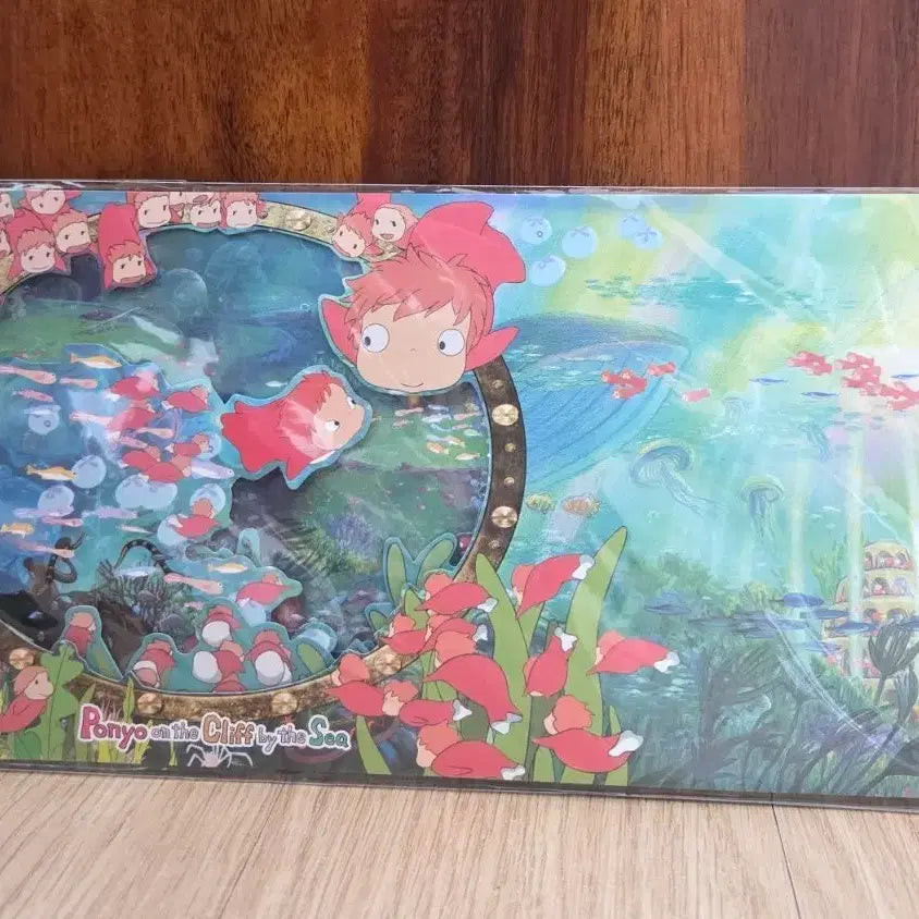 [BUNJANG] Studio Ghibli Ponyo 3D Card / 지브리 입체카드 벼랑위의 포뇨