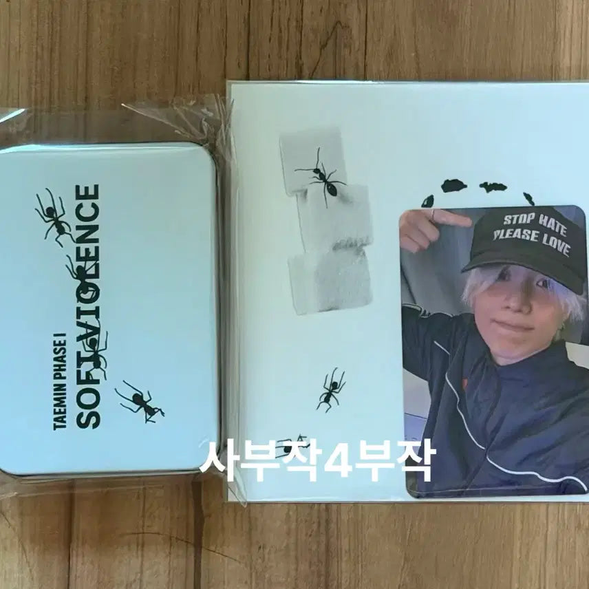 [BUNJANG] Taemin Inkigayo Live Show Photocard Tin Case Bundle Set / 태민 인기가요 인가 사녹 공방 포카 틴케이스 일괄