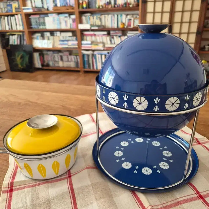[BUNJANG] Cathrineholm Viking Pattern Fondue Pot / 캐서린 홀름 퐁듀팟