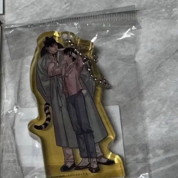 [BUNJANG] Yhwacheon Chiruchiru Acrylic Block Keychain / 야화첩 치루치루 아크릴 블록 키링 bl 일본 팝업 사랑은 환상 스튜디오 가족사진 애니메이트