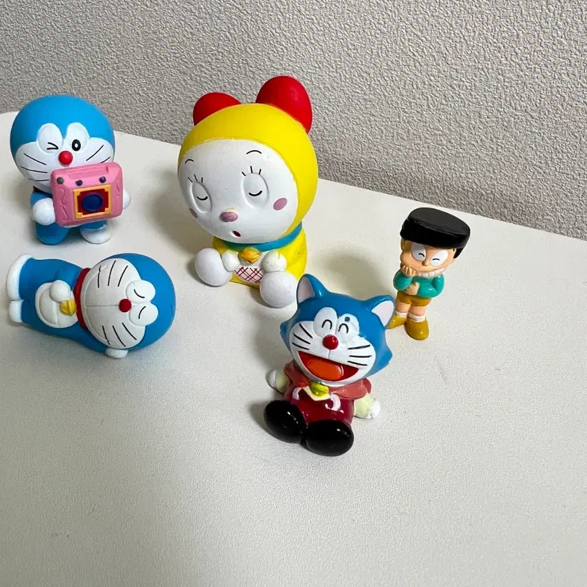 [BUNJANG] Doraemon Fujiko F. Fujio Characters Bundle Figure Set / 일괄)도라에몽 피규어 비실이 도라미
