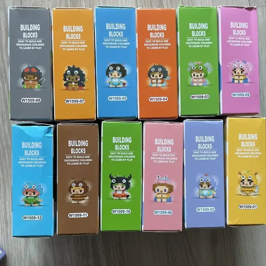 [BUNJANG] Character Mini Blocks Set / 캐릭터 미니 블럭 레고