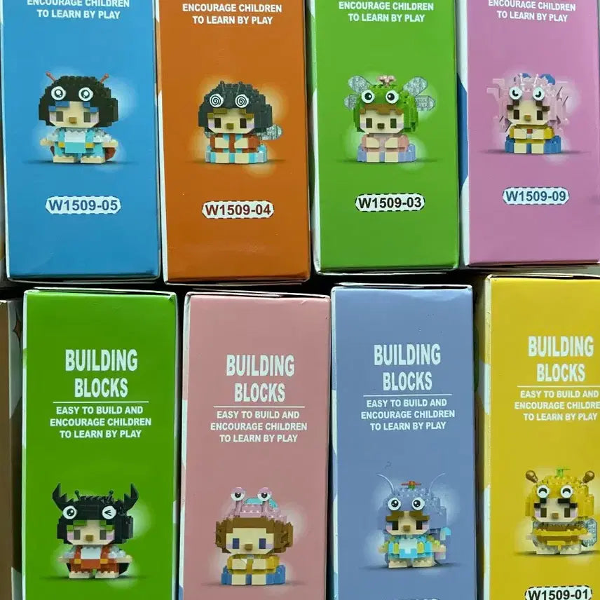 [BUNJANG] Character Mini Blocks Set / 캐릭터 미니 블럭 레고