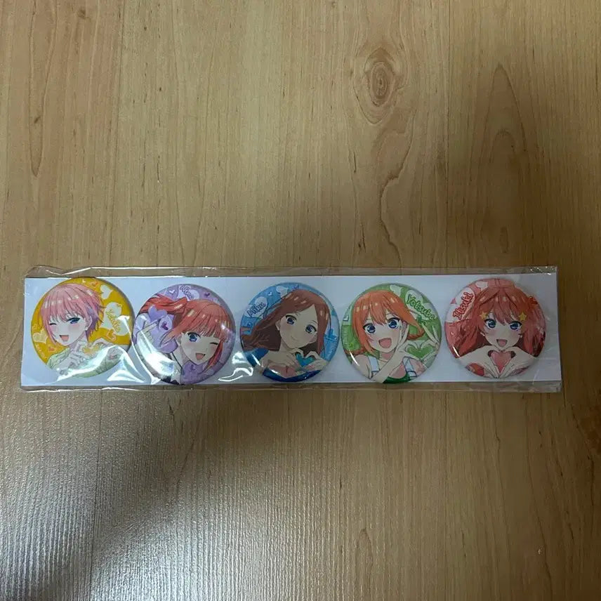 [BUNJANG] The Quintessential Quintuplets Can Badge Bundle / 5등분의 신부 캔뱃지