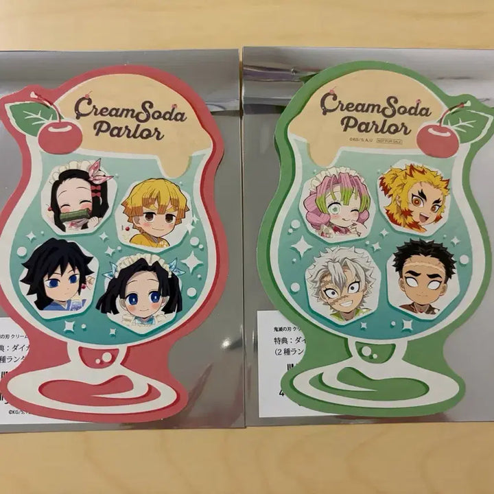 [BUNJANG] Demon Slayer Cream Soda Bonus Set / 귀멸의칼날 크림소다 기유 무이치로 사네미등 특전 일괄 판매합니다.