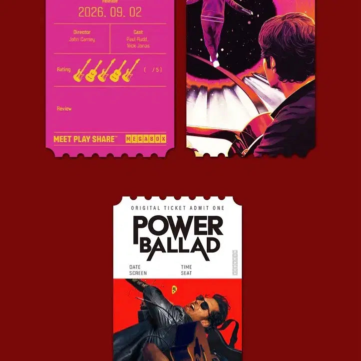 [BUNJANG] Sing Again Overseas Poster &amp; Original Ticket Bundle / [싱어게인] (2종) 해외 포스터, 오리지널 티켓