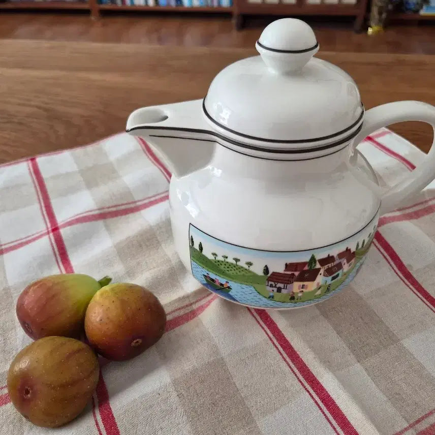 [BUNJANG] Villeroy &amp; Boch Design Naïf Teapot / 빌레로이보흐 디자인나이프 티팟