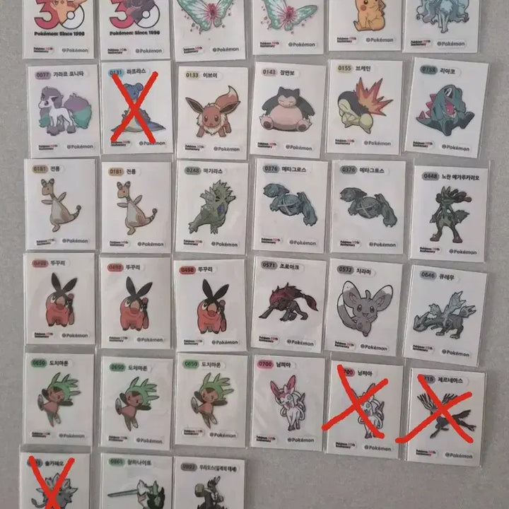 [BUNJANG] Pokemon Sticker Collection - Season 5 &amp; Artwork / 포켓몬 띠부씰 시즌5 및 아트워크