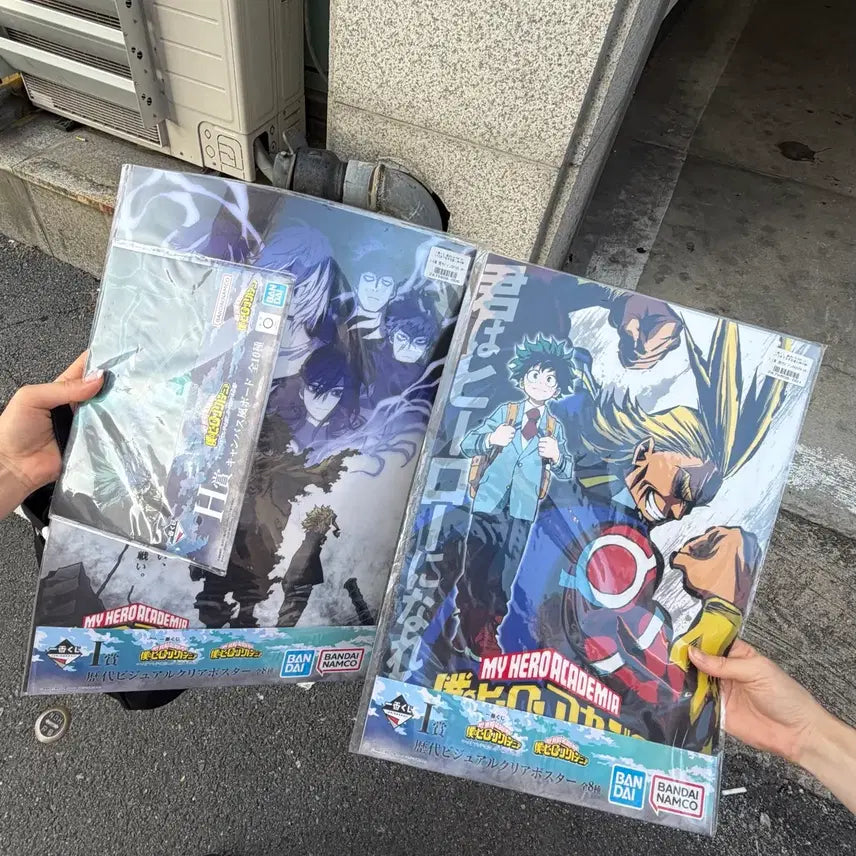 [BUNJANG] My Hero Academia Clear Poster Set / 히로아가 클리오 포스터