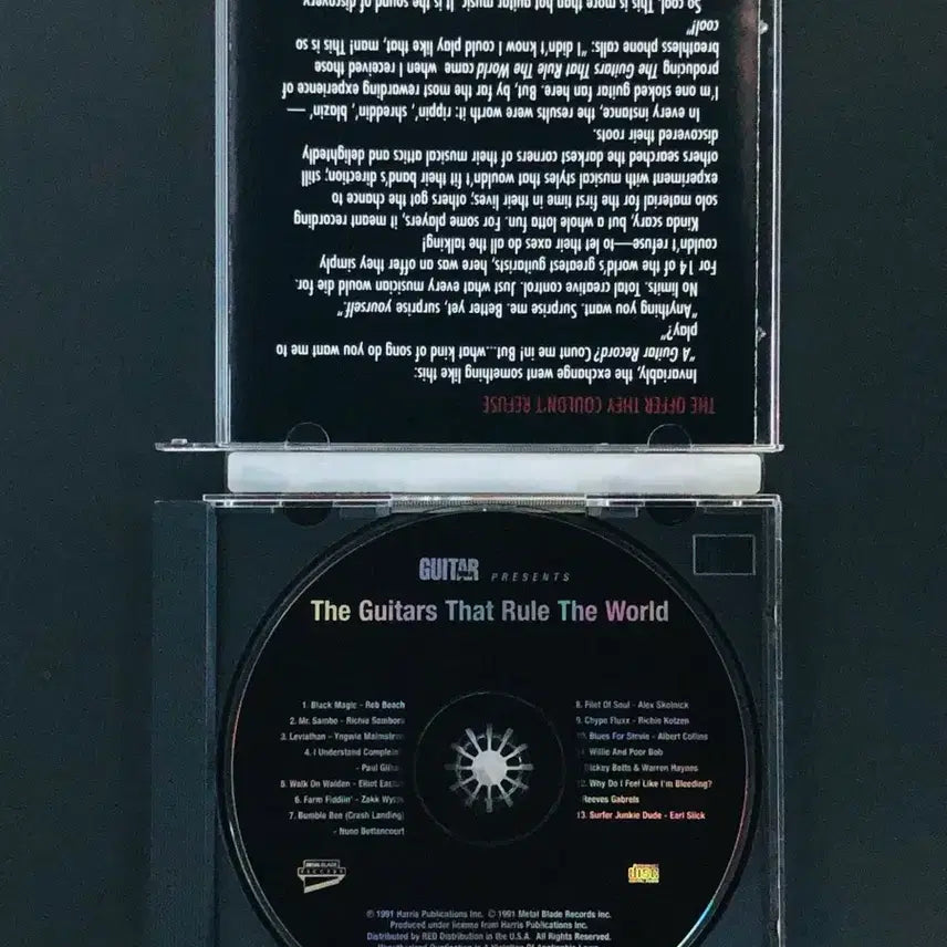 [BUNJANG] V.A. Guitars That Rule the World CD / [CD중고] Guitars That Rule the World / 기타 연주곡 모음집