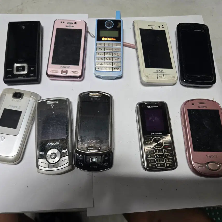 [BUNJANG] Vintage 90s Mobile Phones (Individual Pricing) / 올드폰, 폰수집 희귀폰 90년대 폰들 개당가격
