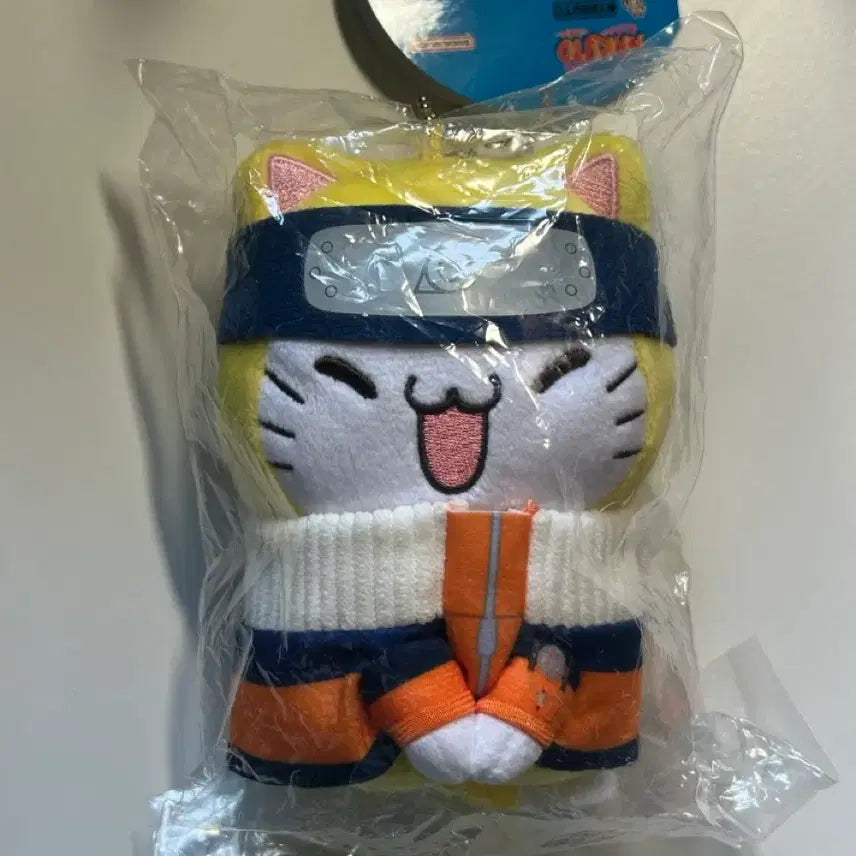 [BUNJANG] Naruto Megacats Plushie Keychain / 나루토 메가캣 누이 키링