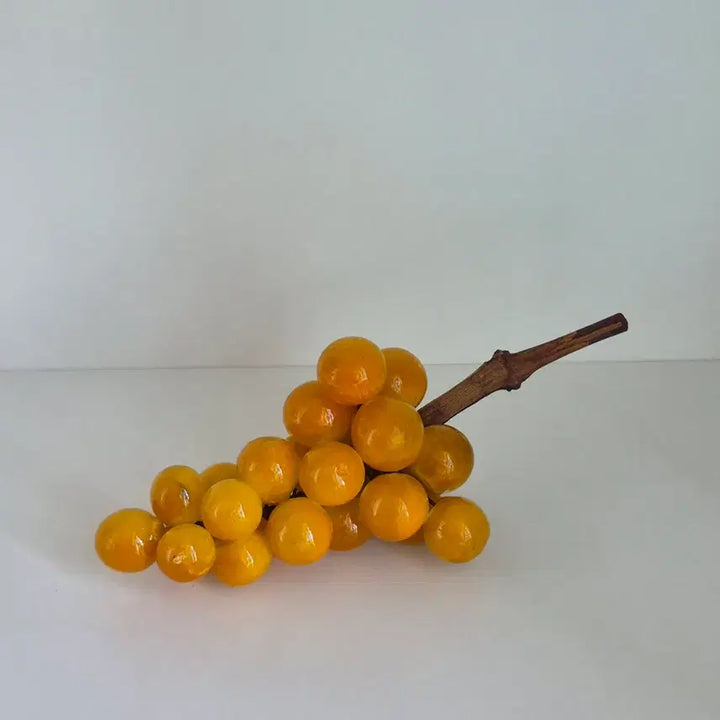 [BUNJANG] Italian Alabaster Grape Cluster Vintage Paperweight / 이태리포도 빈티지포도 이태리알라바스터 알라바스터포도 포도문진 빈티지문진 빈티지소품 포도송이 빈티지오브제 그레이프