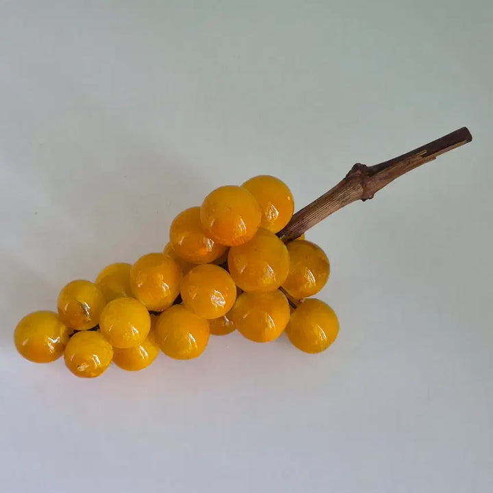 [BUNJANG] Italian Alabaster Grape Cluster Vintage Paperweight / 이태리포도 빈티지포도 이태리알라바스터 알라바스터포도 포도문진 빈티지문진 빈티지소품 포도송이 빈티지오브제 그레이프