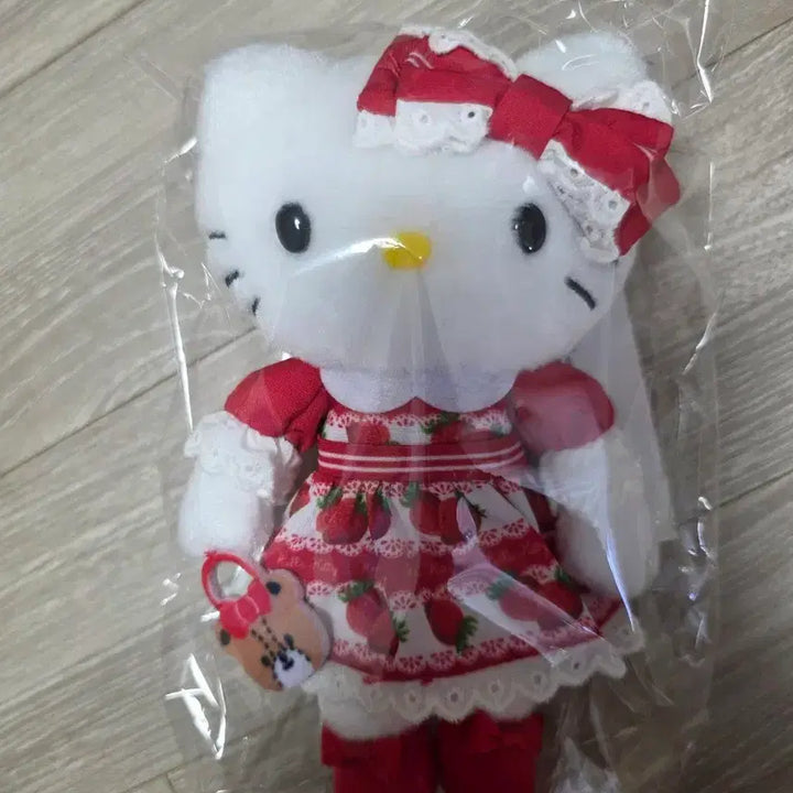 [BUNJANG] Sanrio Hello Kitty Strawberry Kitty Mascot / 산리오 키티 전시회 딸기키티 마스코트