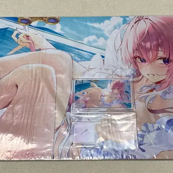 [BUNJANG] Nikke Dorothy Desk Mat &amp; Acrylic Set / 니케 도로시 D상 ,F상 세트