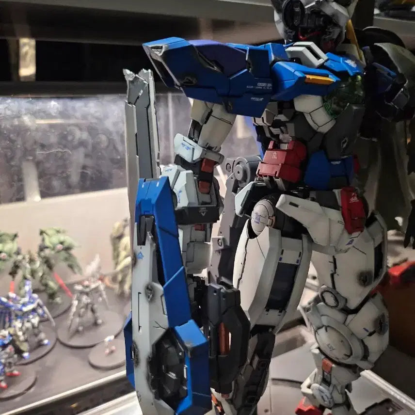 [BUNJANG] Weathered PG Exia Custom Painted Model Kit / PG 엑시아 웨더링 도색작