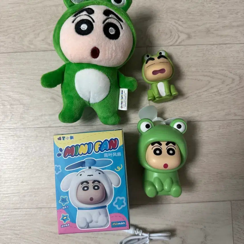 [BUNJANG] Crayon Shin-chan Frog Set / 짱구 개구리 세트