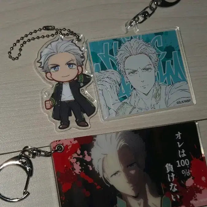 [BUNJANG] Ensemble Stars!! Umemiya Hajime Acrylic Keyring Bundle Set / [일괄] 윈브레 우메미야 하지메 아크릴 키링 굿즈