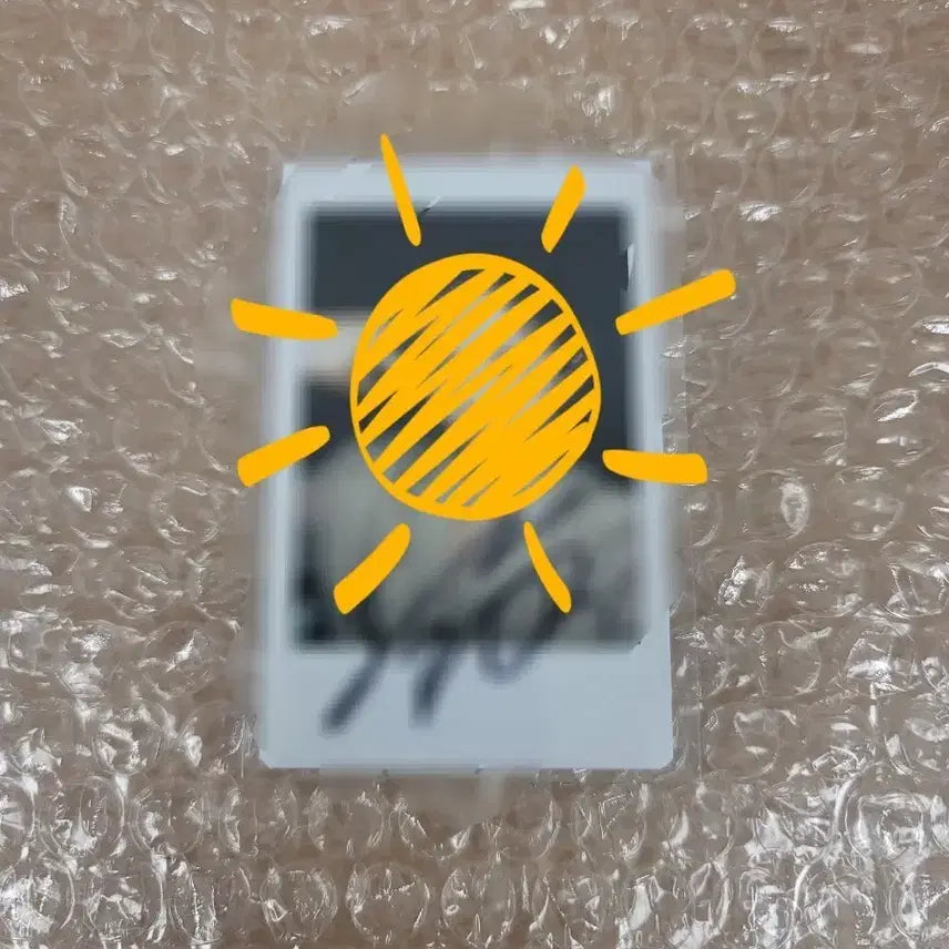 [BUNJANG] YUA [JiU] Autographed Polaroid / 유아유 지유 사인 싸인 폴라 폴라로이드 낙서o uau