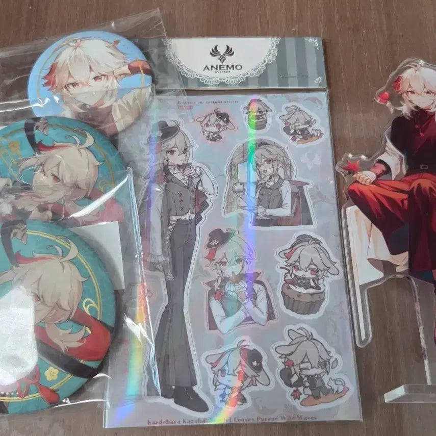 [BUNJANG] Genshin Impact Kaedehara Kazuha Merchandise Set / 원신 카즈하 굿즈 세트