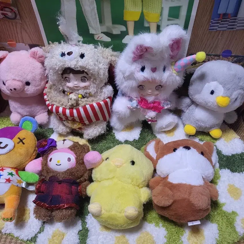 [BUNJANG] Nomi Animal Doll Bundle Set / 노미 동물 인형 세트 일괄 택포