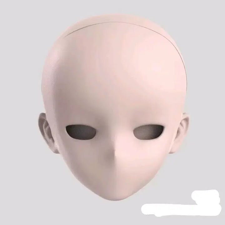 [BUNJANG] BJD 1/4 Scale 40cm Ball-Jointed Doll Head (White Skin) / bjd 1/4 40cm 구체관절인형 미백 헤드