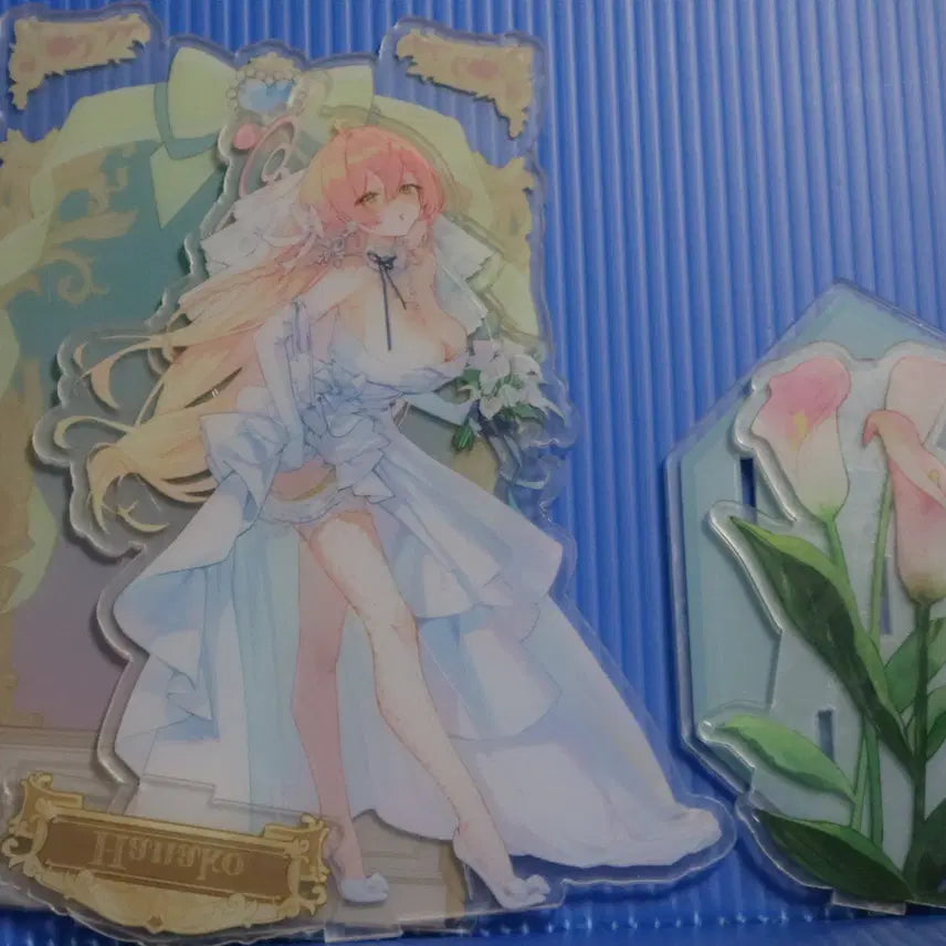 [BUNJANG] Blue Archive Hanako Wedding Diorama Acrylic Stand / 블루 아카이브 비공식 아크릴 굿즈- 하나코 웨딩 디오라마