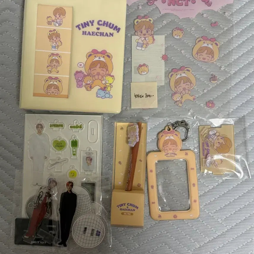 [BUNJANG] NCT Haechan Tiny Charm Sanrio Exhibition Bundle Set / 엔시티 해찬 굿즈 일괄 양도 타이니참 산리오,전시회