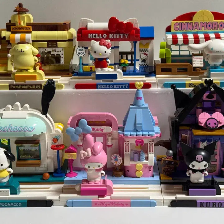 [BUNJANG] Sanrio Secret House Block Set / 산리오 시크릿하우스 블럭
