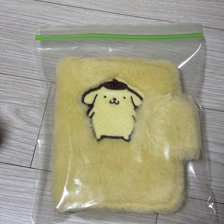 [BUNJANG] Vintage Pompompurin Fur Diary / 빈티지 폼폼푸린 퍼 다이어리