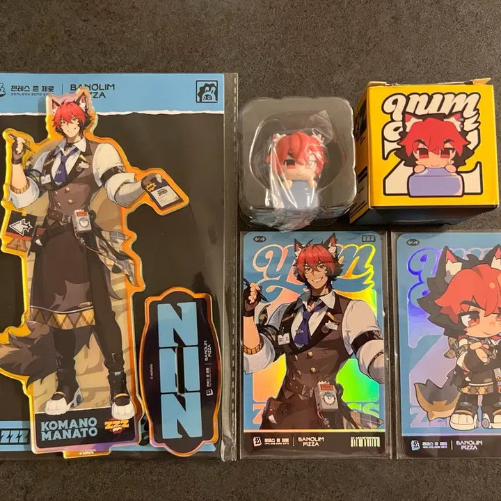 [BUNJANG] Zenless Zone Zero Minato Acrylic Stand Keycap Set / 젠레스존제로 반올림 아크릴 스탠드 키캡 (미나토)