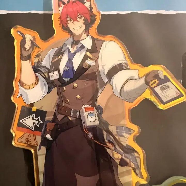[BUNJANG] Zenless Zone Zero Minato Acrylic Stand Keycap Set / 젠레스존제로 반올림 아크릴 스탠드 키캡 (미나토)