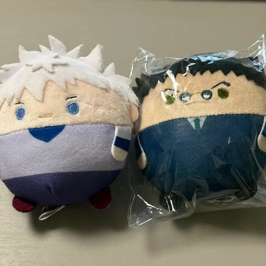 [BUNJANG] Hunter x Hunter Killua &amp; Leorio Plush Dolls (Set of 2) / 헌터헌터 키르아 레오리오 후와코로링 인형 누이