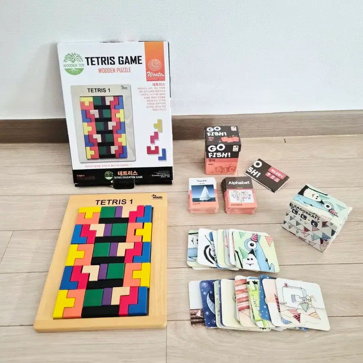 [BUNJANG] Tetris and 2 Other Board Games Bundle Set / 테트리스 포함 보드게임 3종 일괄 / 구성품 완비