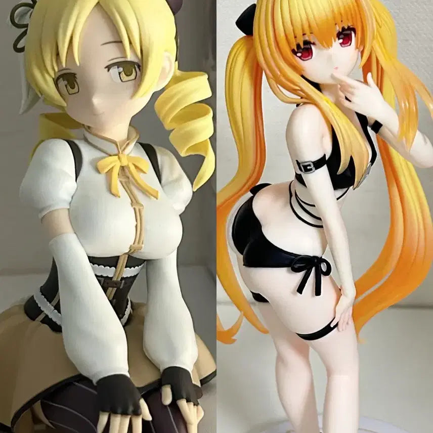 [BUNJANG] Madoka Magica Mami Tomoe Figure / 마마마 마미 피규어 / 투러브 트러블 야미 일괄