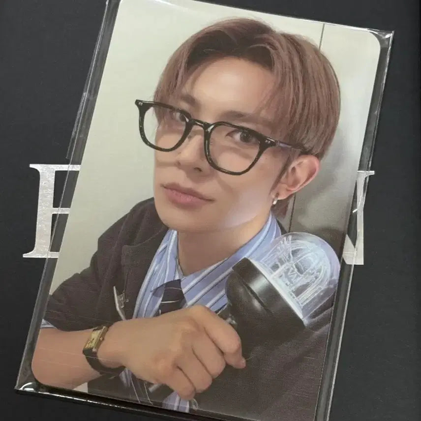 [BUNJANG] ENHYPEN Heeseung Evan Lightstick Photocard Bundle Set / 희승 에반 응원봉 포카 4장 일괄 evan