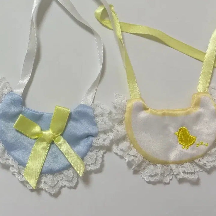 [BUNJANG] Doll Accessory Bib Gacha Set / (단종) 인형 턱받이 가챠 4종 일괄