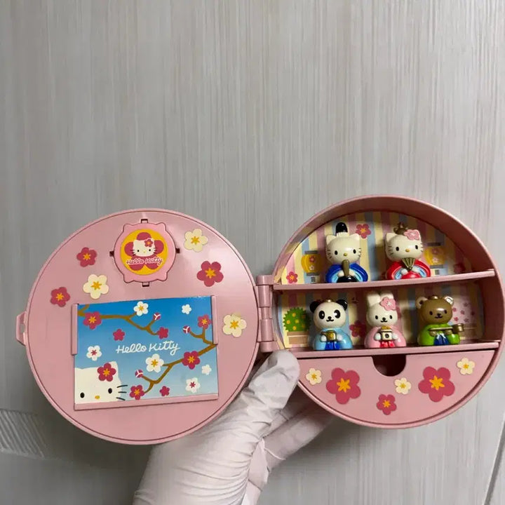 [BUNJANG] Hello Kitty Round Miniature Figure / 헬로키티 원형 미니어처 피규어