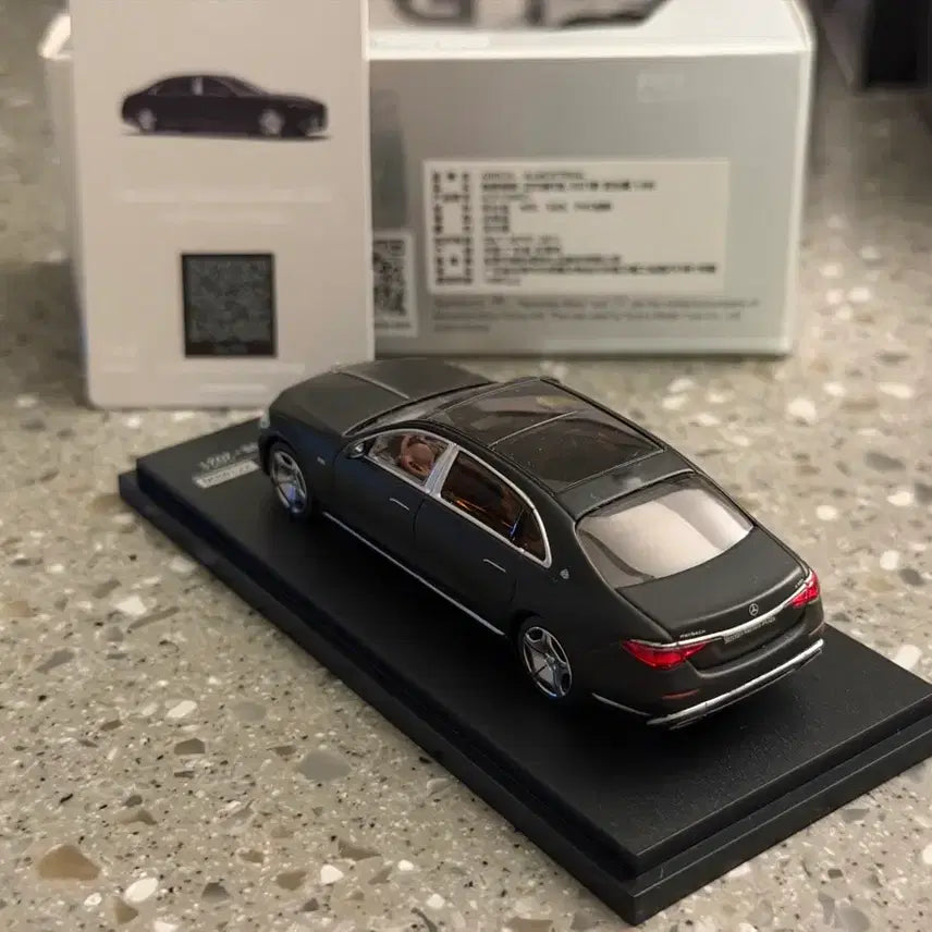 [BUNJANG] ARBOX 1:64 Maybach W223 Black Diecast Model / 1:64 Arbox W233 마이바흐 블랙 컬러 다이캐스트
