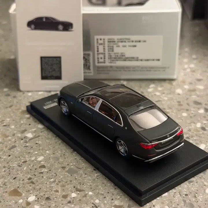 [BUNJANG] ARBOX 1:64 Maybach W223 Black Diecast Model / 1:64 Arbox W233 마이바흐 블랙 컬러 다이캐스트