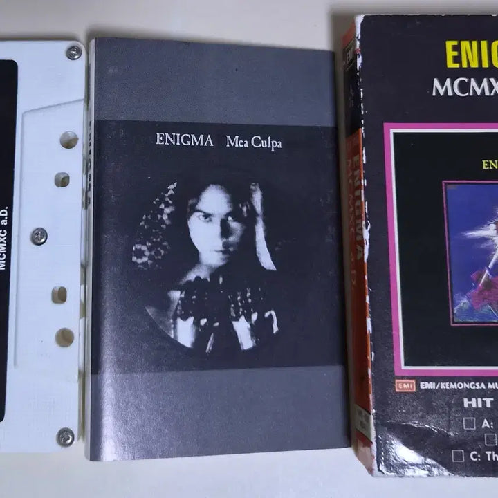 [BUNJANG] Enigma MCMXC a.D. Cassette Tape (Unsealed) / 이니그마 1집 Enigma MCMXC a.D. (개봉 카세트테이프)
