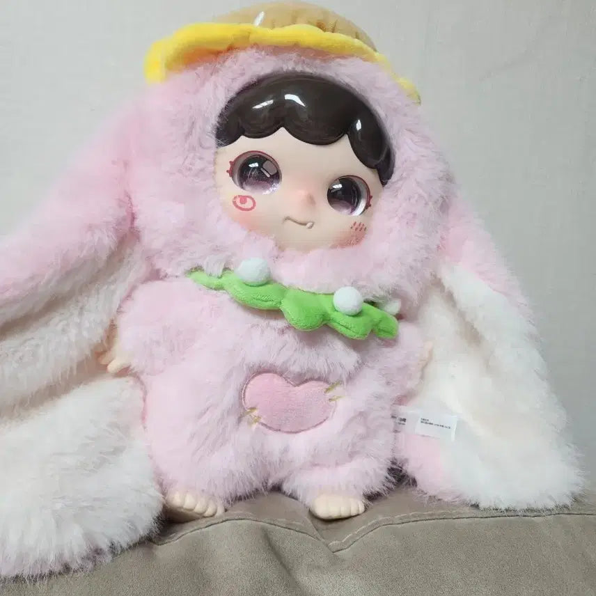 [BUNJANG] BabyThree Joimiea 400% Pink Fur Rabbit Plush / 베이비쓰리 조이미아 400%