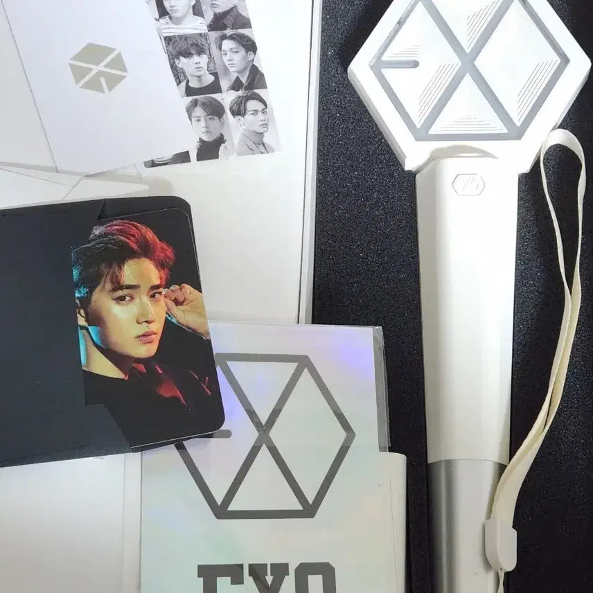 [BUNJANG] EXO Suho Junmyeon Photocard / 엑소 뉴리디봉 에리디봉 응원봉 수호 준면 포카