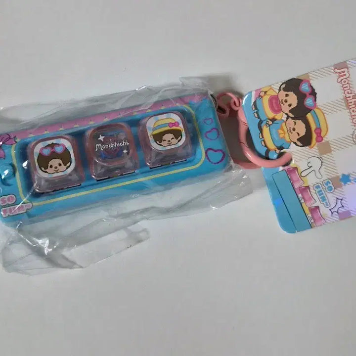 [BUNJANG] Monchhichi LED 3-Keycap / 몬치치 led 3구 키캡 (새것)