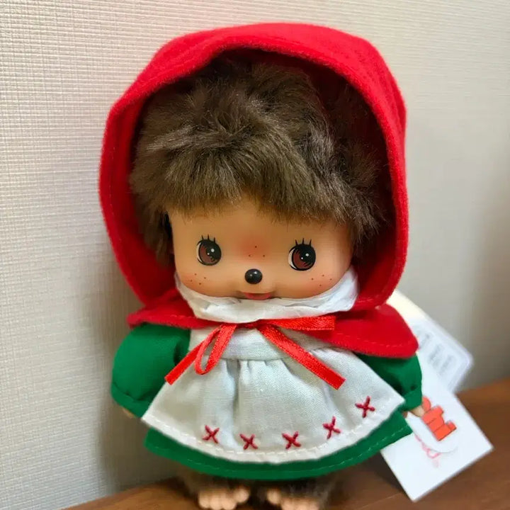 [BUNJANG] Monchhichi Red Riding Hood Bebechi / (새상품) 일본정품 몬치치 빨간망토 베베치치